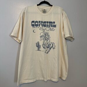 Cowgirl Era Comfort Colors Cream T-Shirt 2XL